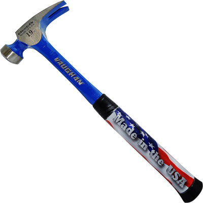 Vaughan RCF2 19-Ounce Steel Eagle California Framer Hammer, Milled Face, 16-Inch Long