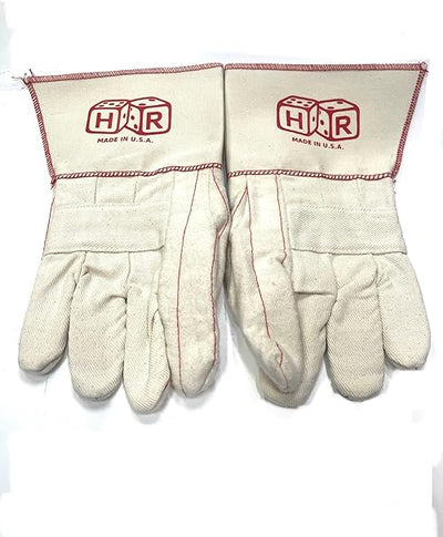 KNOX FIT 178PTD-LRG 12 PAIRS. Premium grade double palm glove,Long Cuff