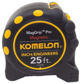 Komelon 7125IE 25' x 1" Magnetic MagGrip Pro Tape Measure with Inch/Engineer Scale