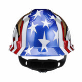 MSA&nbsp;10052947 V-GARD HARD HAT CAP W/ FAS TRACK SUSPENSION AND AMERICAN FLAG WITH 2 EAGLES