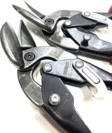 MWT-SS6510L Special Hardness Aviation Snip - 2 Pieces of Left Cut Offset Stainless Steel Cutting Shears with Forged Blade