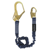 FallTech - 82403 4½' to 6' ElasTech Energy Absorbing Lanyard Single-leg with Steel Connectors