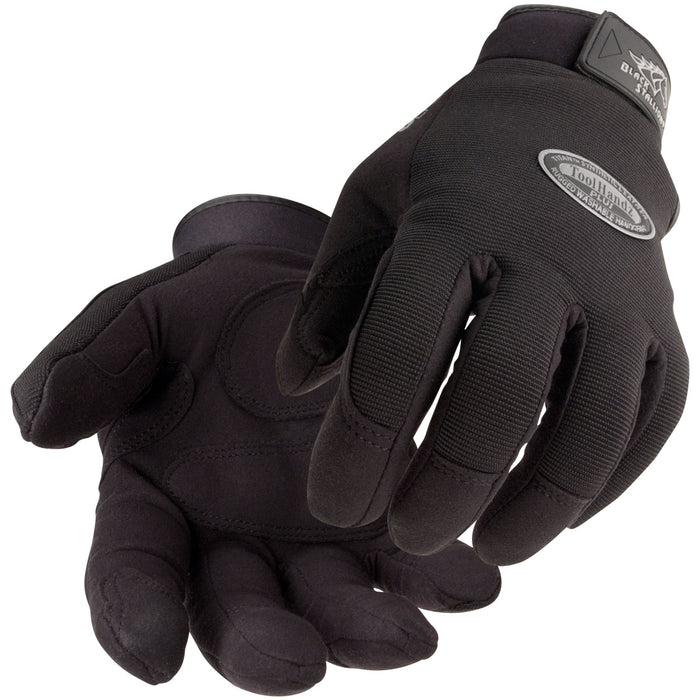 BLACK STALLION 99PLUS-BLK ToolHandz® Plus Original Mechanics Glove, Black