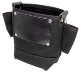 Occidental Leather B3920 Canvas Bolt Bag - Black