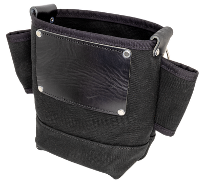 Occidental Leather B3920 Canvas Bolt Bag - Black