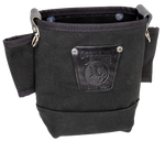 Occidental Leather B3920 Canvas Bolt Bag - Black