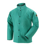 BLACK STALLION F9-36C 9 oz. Flame Resistant Cotton Welding Jacket, 36 inch length