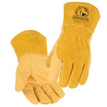 BLACK STALLION GM1715-TT Grain Pigskin Palm MIG Glove with Side Padding