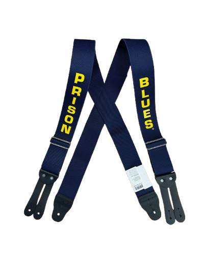 Prison Blues X-Back Suspender