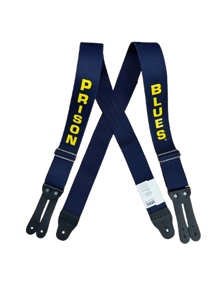 Prison Blues X-Back Suspender
