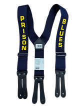 Prison Blues Y-Back Suspender