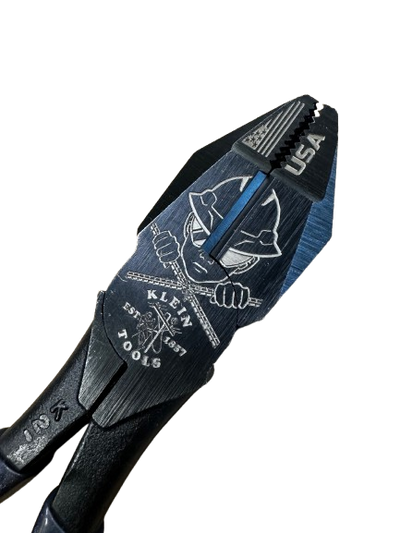 Klein Tools D2000-7CST1 2000 Series 9'' Ironworker's Pliers - Heavy-Duty Cutting for Rebar, Special Edition