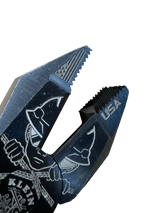 Klein Tools D2000-7CST1 2000 Series 9'' Ironworker's Pliers - Heavy-Duty Cutting for Rebar, Special Edition