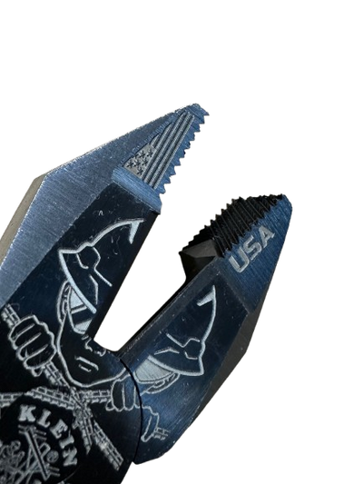 Klein Tools D2000-7CST1 2000 Series 9'' Ironworker's Pliers - Heavy-Duty Cutting for Rebar, Special Edition