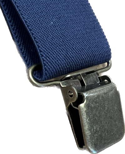 Suspender AAT-2010 Navy Blue - IRONWORKERS & AMERICA Suspenders - Made in USA