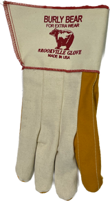 BROOKVILLE 69 - Burly Bear Ironworker's Gloves 12 Pairs Made in USA ( Long Cuff)