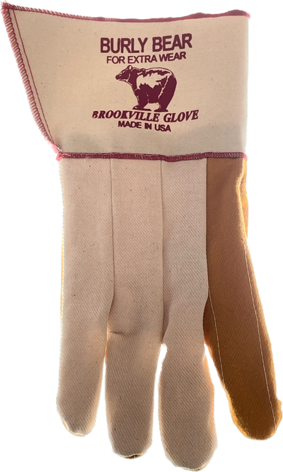BROOKVILLE 69 - Burly Bear Ironworker's Gloves 12 Pairs Made in USA ( Long Cuff)