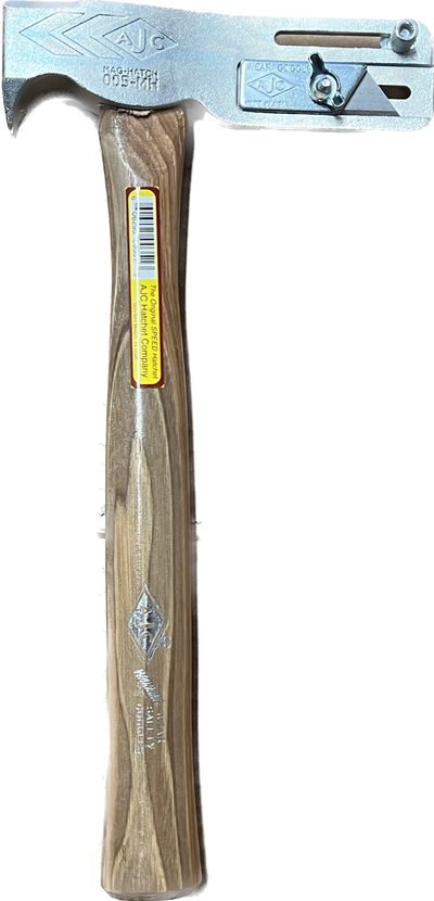 AJC 005-MH Mag-Hatchet Magnetic Faced Roofing Hammer Made in USA