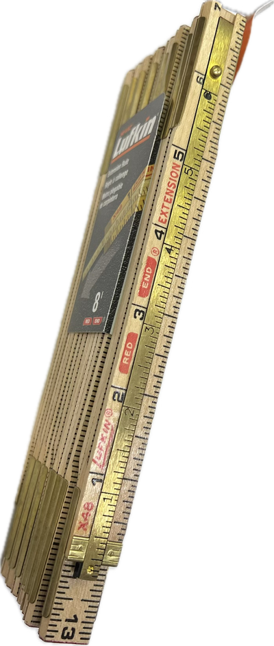 Lufkin X48N 8' Red End Extension Ruler