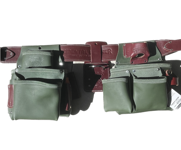 Occidental Green Leather Tool Bags Occidental Leather Tool Bags