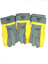 Knox-Fit Ironworkers Gloves - Short Cuff size MEDIUM (S679) - 3 Pairs/Pack Made in the USA.