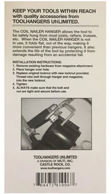 Tool Hangers 81006 Tool -Hanger for Coil Nailers ( Sky Hook) Hanger Only
