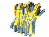 Knox-Fit Ironworkers Gloves - Short Cuff size MEDIUM (S679) - 12 Pairs/Pack Made in the USA.