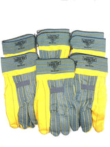 Knox-Fit Ironworkers Gloves - Short Cuff size MEDIUM (S679) - 6 Pairs/Pack Made in the USA.