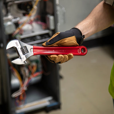Klein D507-12 12" Adjustable Wrench Extra-Capacity