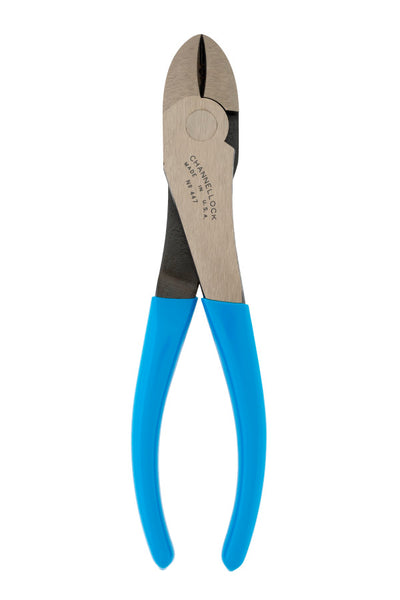 ChannelLock 447 - 7.75 inch Curved Diagonal Cutting Plier - Lap Joint