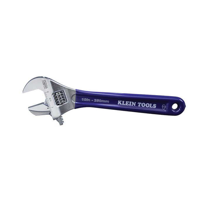KLEIN D86930 Reversible Jaw/Adjustable Pipe Wrench, 10-Inch