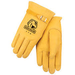 BLACK STALLION 17A Premium Elkskin Drivers Glove with Pull Strap Cuff