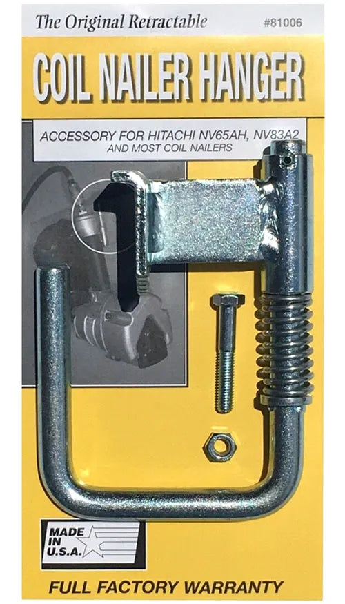 Tool Hangers 81006 Tool -Hanger for Coil Nailers ( Sky Hook) Hanger Only