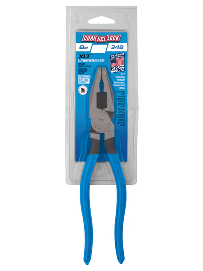 ChannelLock 348 - 8.5 inch Linemen's Plier with Rounded Nose