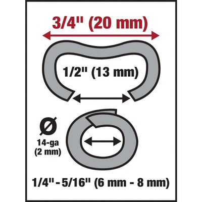MALCO HRP2 Hog Ring Pliers with Self-Feeding Magazine