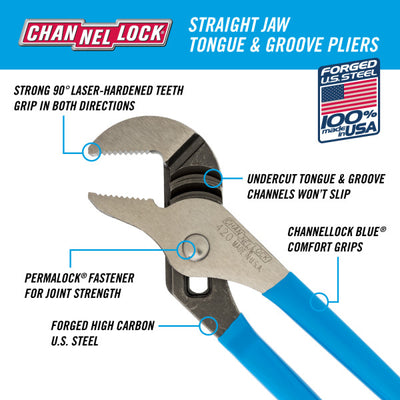 ChannelLock 420 - 9.5 inch Tongue and Groove Plier