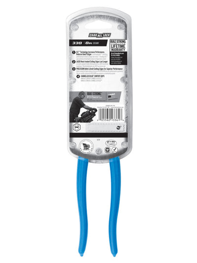 ChannelLock 338 - 8 inch Cutting Plier - Lap Joint
