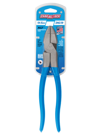 ChannelLock 369 - 9 inch Linemen's Plier - High Leverage