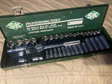 Sk Tool 1839 39 Piece 3/8′ Dr 6pt Metric Socket Set. Made in USA Deals