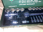 Sk Tool 1839 39 Piece 3/8′ Dr 6pt Metric Socket Set. Made in USA Deals