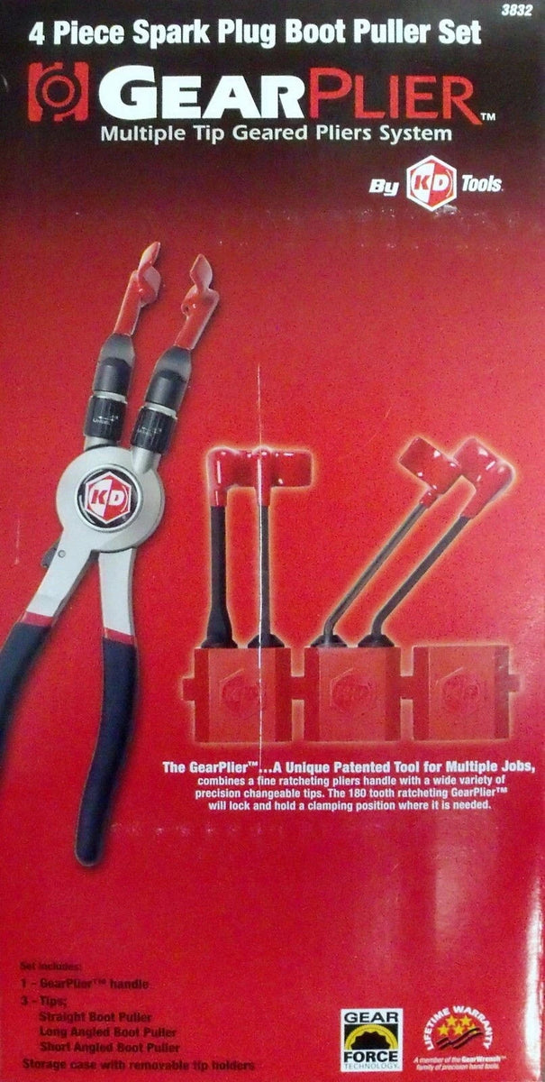 GearWrench 3832 4 Piece Spark Plug Boot Puller Set. (Multiple Tip Gear ...