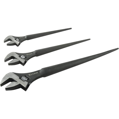 TITAN TOOLS  223 3 PC. ADJUSTABLE CONSTRUCTION WRENCH SET (223)