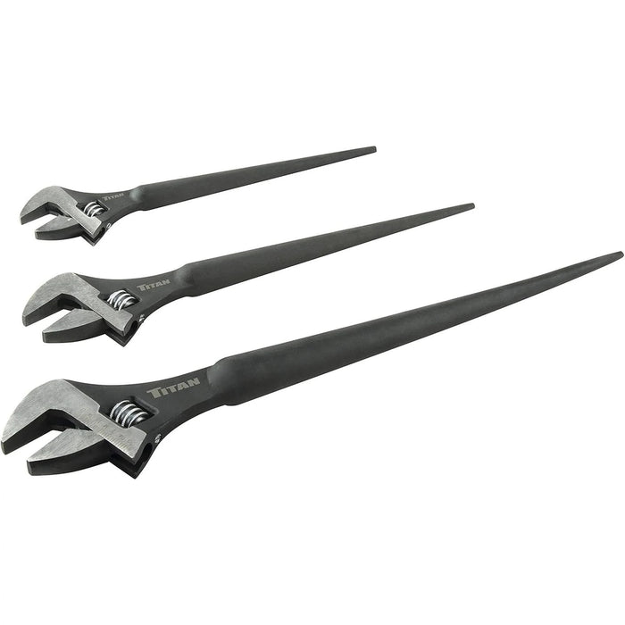 TITAN TOOLS  223 3 PC. ADJUSTABLE CONSTRUCTION WRENCH SET (223)