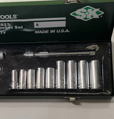 Sk Tool 1823 24 Piece 3/8′ Drive Metric 6pt Socket Set. Made in USA Reviews