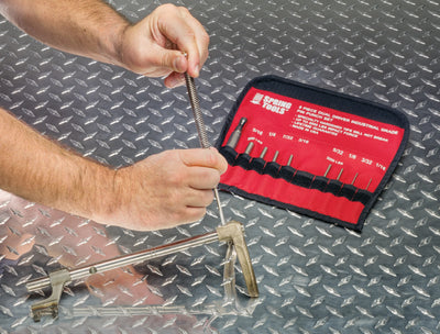 Spring Tools IPPS20 - Industrial Pin Punch Set - Steel Tips