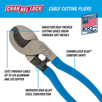 ChannelLock 911 9 inch Cable Cutter