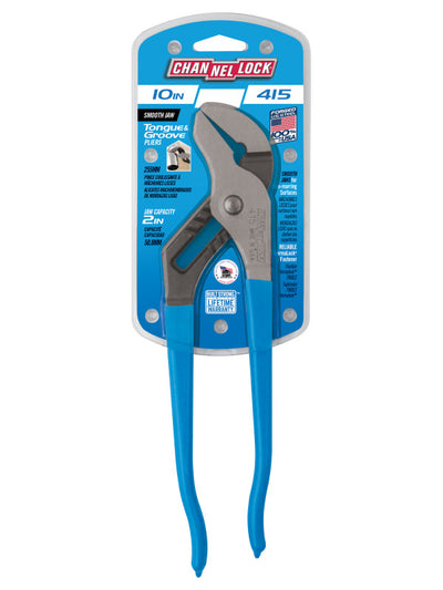 ChannelLock 415 - 10 inch Smooth Jaw Tongue and Groove Plier