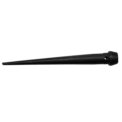 KLEIN TOOLS 3255TT Broad-Head Bull Pin With Tether Hole (Large Bull Pin ) Top Diameter 1-1/4" Length 13-3/4" Made in U.S.A