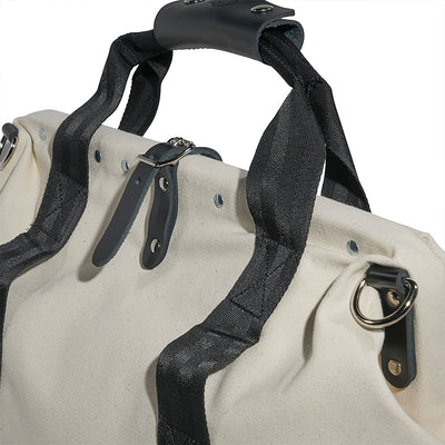 Klein 5003-18 18" Pocket Canvas Tool Bag with Leather Bottom