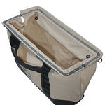Klein 5003-20 20" Pocket Canvas Tool Bag with Leather Bottom